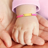 Stainless Steel Rope Chain Bracelet for Nylon Braided ID Bracelets