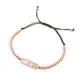 Crystal Bracelet Silver Adjustable Charm Bracelets for Women