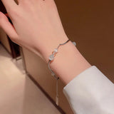 Opal Glass Bead Bracelet - Cold Wind Girlfriends Bracelet