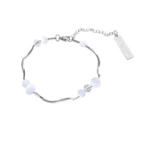 Opal Glass Bead Bracelet - Cold Wind Girlfriends Bracelet