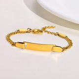 Personalized Baby Name Birth Date Bracelet,Custom Braided Rope Chain