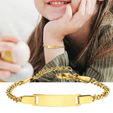 Personalized Baby Name Birth Date Bracelet,Custom Braided Rope Chain