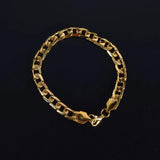 Men's Plated Hand Ornaments 10mm Full Bracelet Border