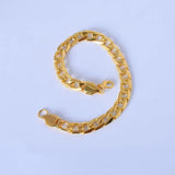 Men's Plated Hand Ornaments 10mm Full Bracelet Border