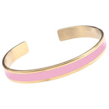 Colorful Stainless Steel Personalized Bangle