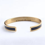 Colorful Stainless Steel Personalized Bangle