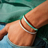 Colorful Stainless Steel Personalized Bangle