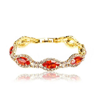 Crystal Bridal Bracelet for Bohemian Wedding
