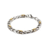Japanese Steel Men's Bracelet Titanium Flat Chain NK Chain Men's Bracelet