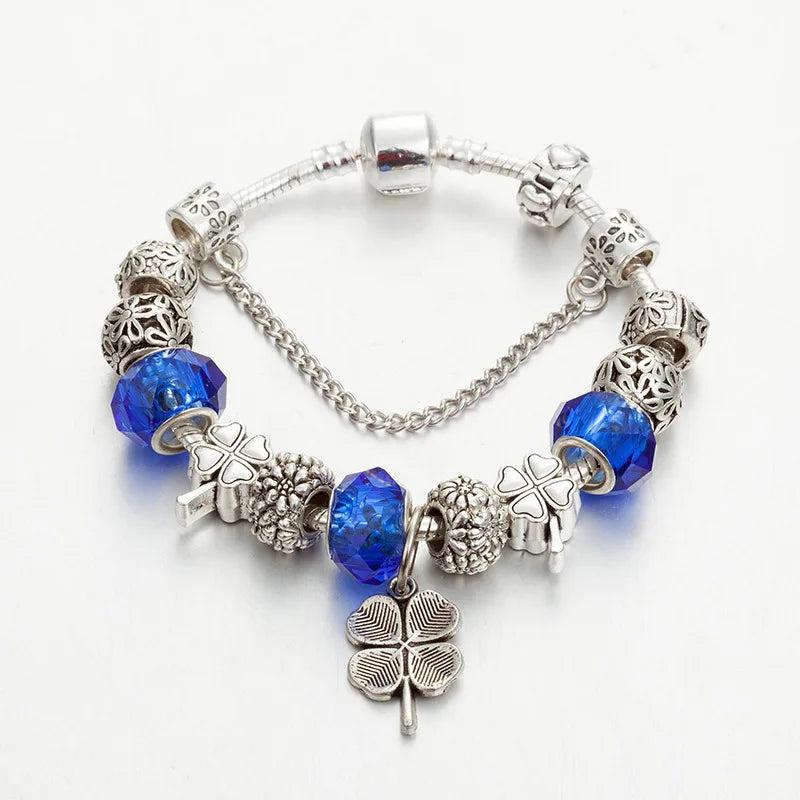 Crystal Glass Beads Bracelet for Girls