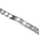 Men's Stainless Steel ID Bracelet Silver Link Chain Boyfriend Jewelry Gift