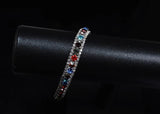 Bohemian Crystal Bridal Bracelet