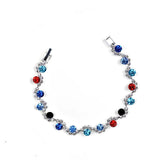 Elegant Bohemian Crystal Bridal Bracelet