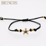 Bohemia Bracelets - Braided Rope Beaded Crystal Adjustable Jewelry