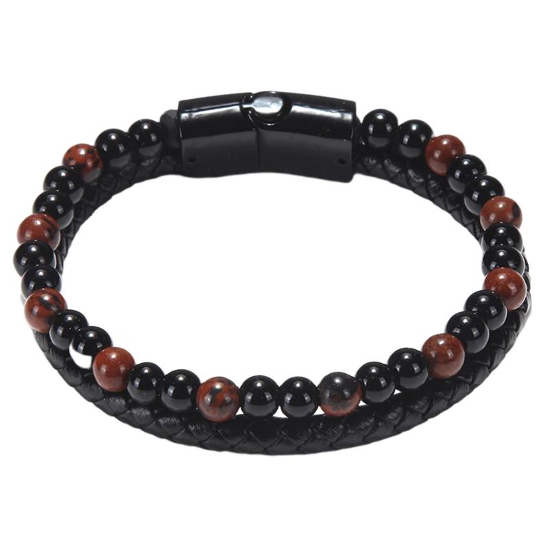 Hot Beaded Bracelet Volcanic Stone Bracelet Personalized Bracelet
