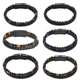 Hot Beaded Bracelet Volcanic Stone Bracelet Personalized Bracelet