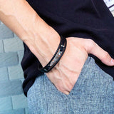 Men's Note Leather Bracelet Multi-layer Braided Men's Bracelet