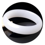 Chinese Natural Jade Hand-Carved Bangle Bracelet Charm Amulet
