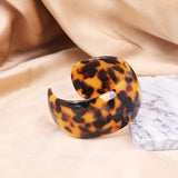 Colorful Resin Bracelet Retro Geometric Acrylic Jewelry