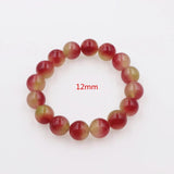 15 Style Natural Stone Jades Crystal 12mm Beaded Bracelet Women Gift Charm