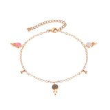 Summer Lollipop Pendant Anklet Women