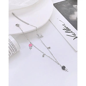 Summer Lollipop Pendant Anklet Women