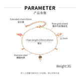 Summer Lollipop Pendant Anklet Women