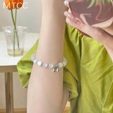 Beaded Girl's Hand String Bell Bracelet