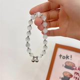 Beaded Girl's Hand String Bell Bracelet