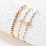 Love Star Geometric Bracelet for Women