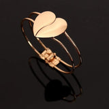 Heart-shaped Frosted Double Female Cheap Classic Bracelet