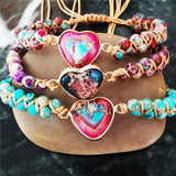 Classic Heart Natural Bracelet Gift
