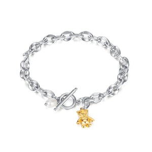 Vintage Freshwater Pearl Hand Jewelry Bracelet for Women