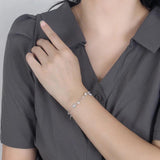 Lucky Apricot Leaf Bracelets Women Forest Double Layer Girls Birthday Gift