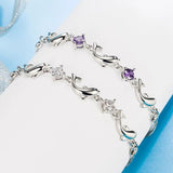 Dolphin Crystal Bracelet for Women Adjustable Sweet Jewelry