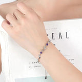 Dolphin Crystal Bracelet for Women Adjustable Sweet Jewelry