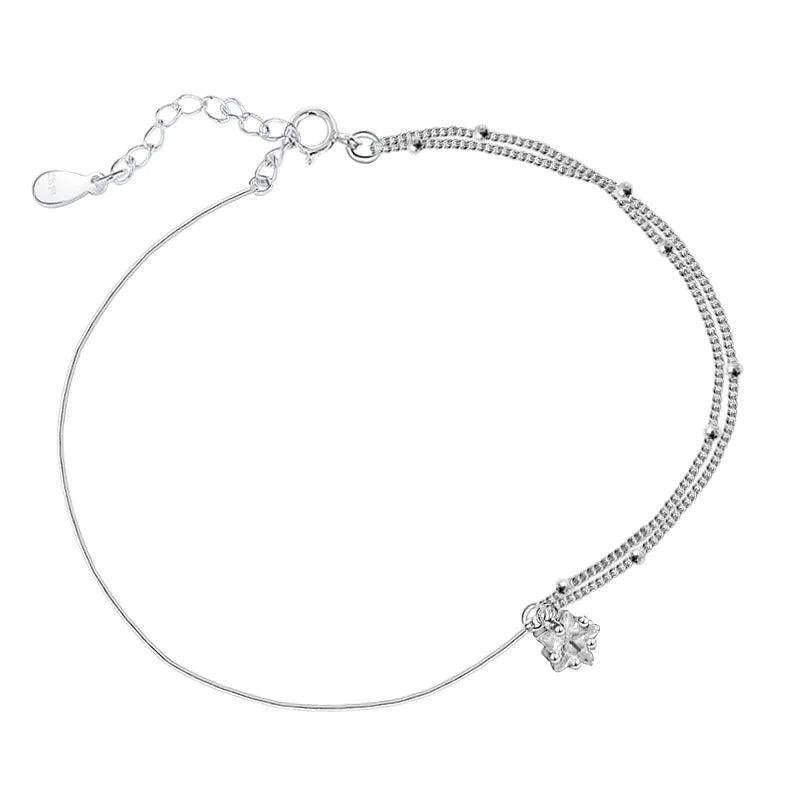 Creative Shining Five Star Bracelets - Small Fresh Double Layer Jewelry