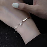 Creative Shining Five Star Bracelets - Small Fresh Double Layer Jewelry