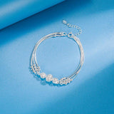 Creative 3-Layer Eternal Love Bead Bracelets for Women