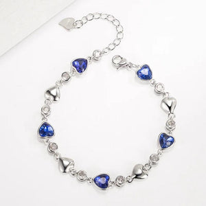 Romantic Ocean Heart Bracelets Women Heart Shaped Bracelets