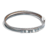 Vintage Style PU Leather Bracelet with Magnetic Buckle, Birthday Jewelry Gift