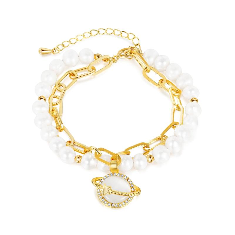 XINGX Double-Layer Pearl Bracelet