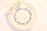 Sweet Zircon Crystal Heart Bracelet Women Edition