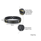 Stainless Steel Lord's Prayer Bracelet Men Latin Japanese Christian Language