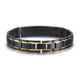 Stainless Steel Lord's Prayer Bracelet Men Latin Japanese Christian Language