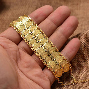 Coins Bangles&Bracelet Islamic Jewelry African