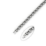 Men's Titanium Steel Bracelet Punk Chains Biker Bangle