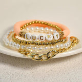 Yumfeel Adjustable Bangle Metal Cuff Bracelet for Women