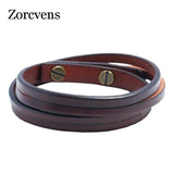 Men's Punk Vintage Leather Rope Bracelet Bangle