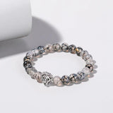 Heart Shaped Magnet Attraction Couple Bracelet Set Natural Stone Distance Paired
